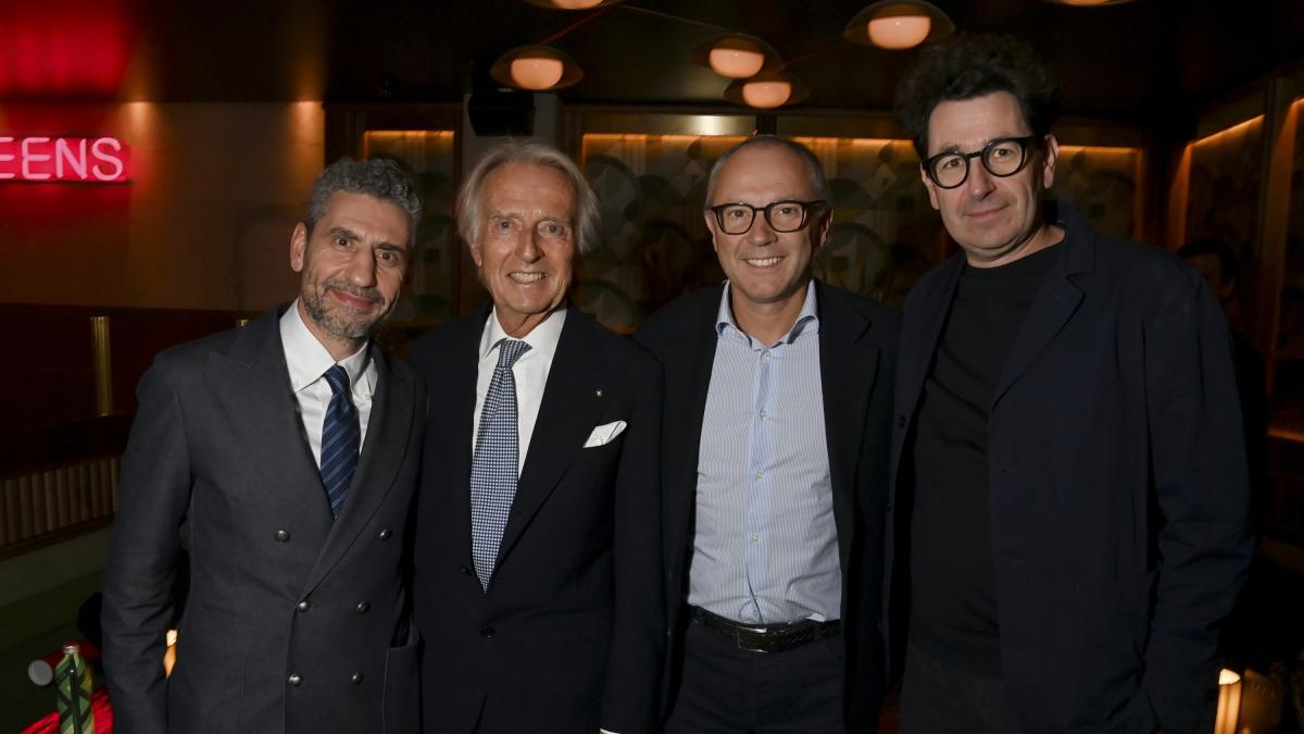 Da Ecclestone a Domenicali e Binotto, quanti Vip per la prima londinese del film su Montezemolo