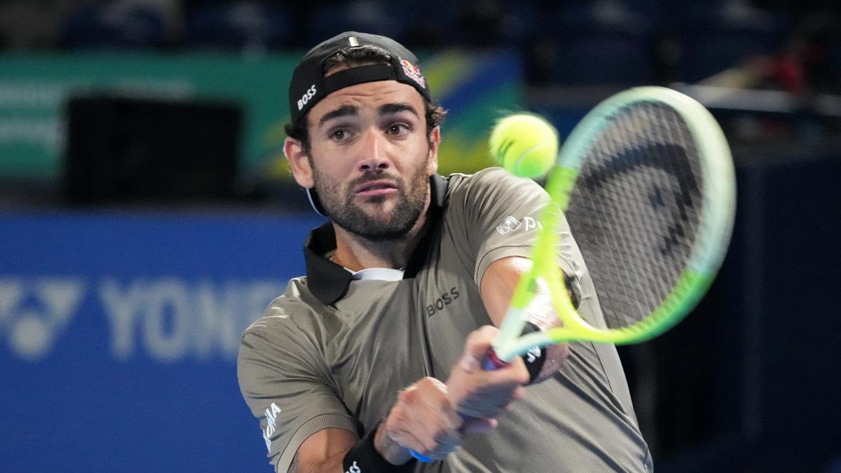 Shanghai, Berrettini subito fuori: si arrende in due set a Mannarino