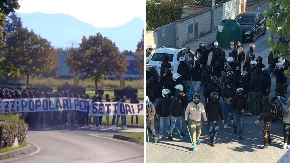 Pisa Fiorentina ad alta tensione, scontri tra i tifosi prima dell