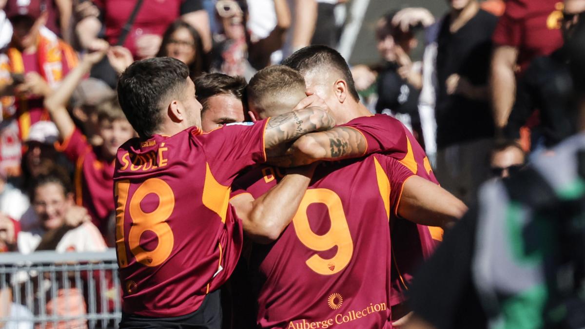 dovbyk soul233 e un super svilar la roma di gasp aggancia per ora il napoli