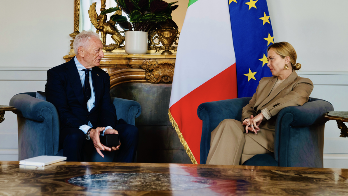 il presidente del coni buonfiglio ricevuto a palazzo chigi dalla premier meloni