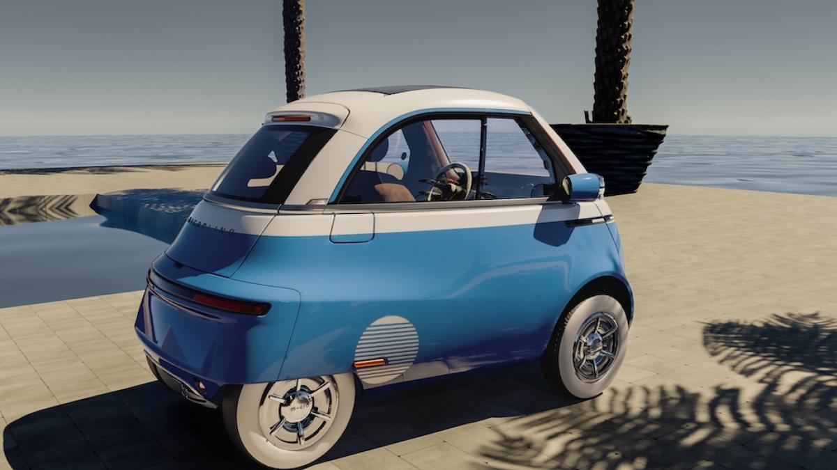 microlino 55 edition svelata la serie speciale con gli interni in alcantara