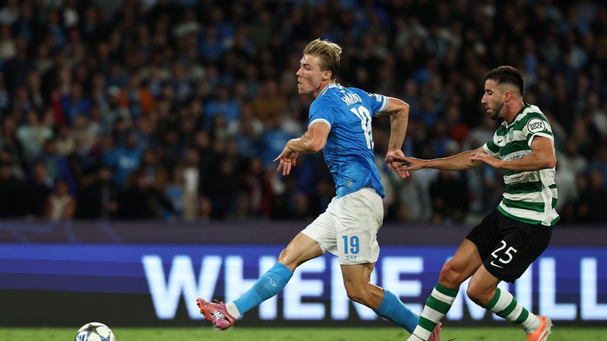 De Bruyne incanta, Hojlund segna: il Napoli manda ko lo Sporting, prima gioia Conte