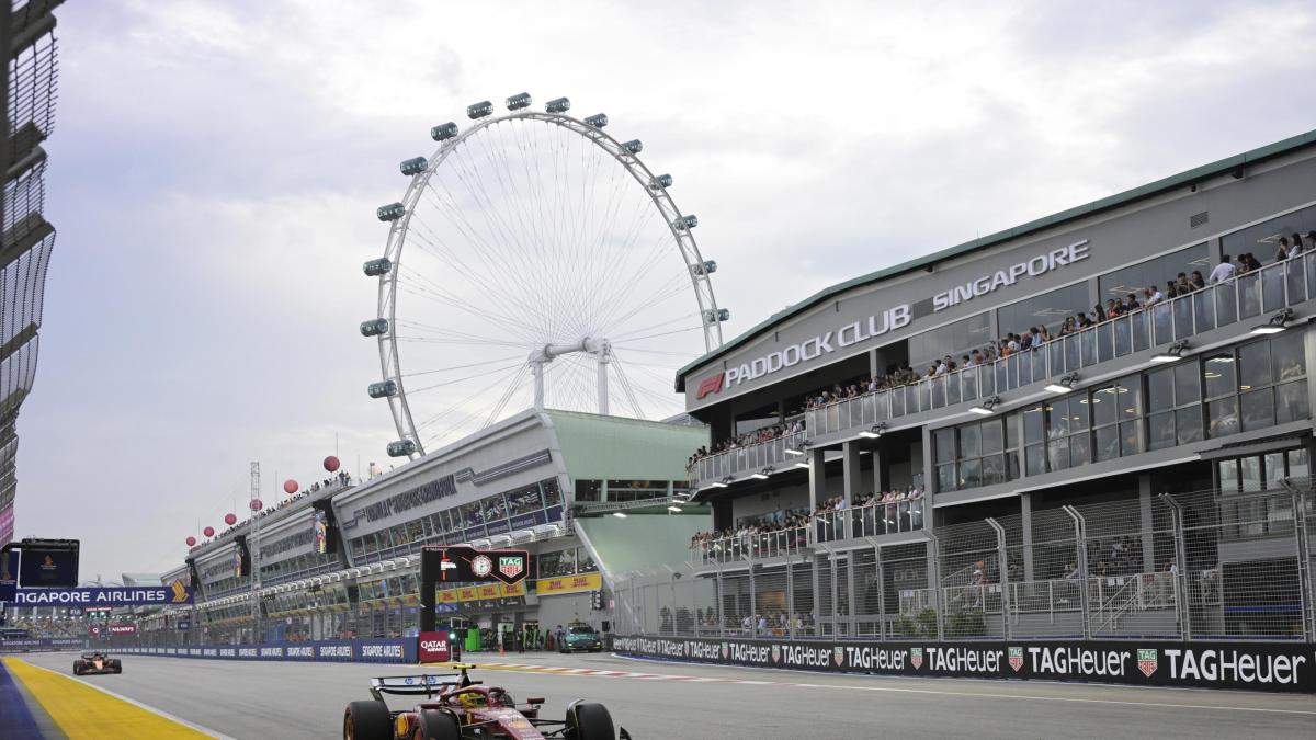 Hai capito la Ferrari? Brillante prima sessione di libere a Singapore, Leclerc 2° e Hamilton 4°