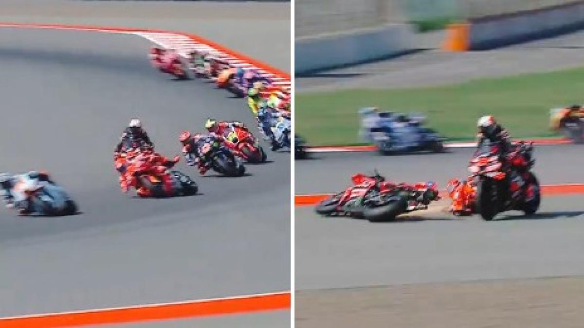 Marc Marquez, frattura della clavicola: "Non forzerò i tempi. Bezzecchi? Si è scusato, succede"