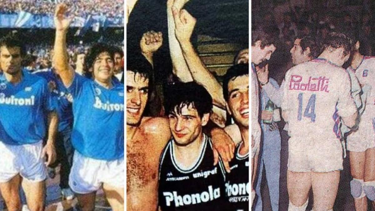 Roma e Napoli prime, i giganti di Caserta, "l