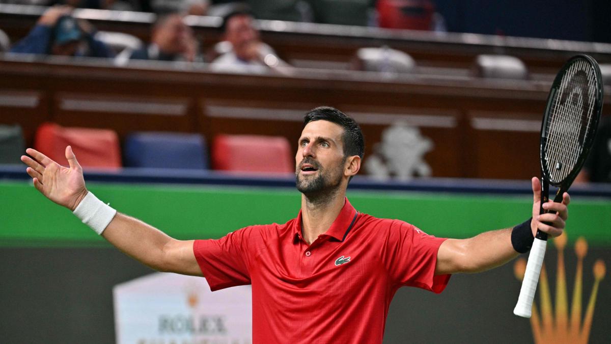 Djokovic Vacherot, la più strana semifinale a Shanghai Djokovic Vacherot, la più strana semifinale a Shanghai
