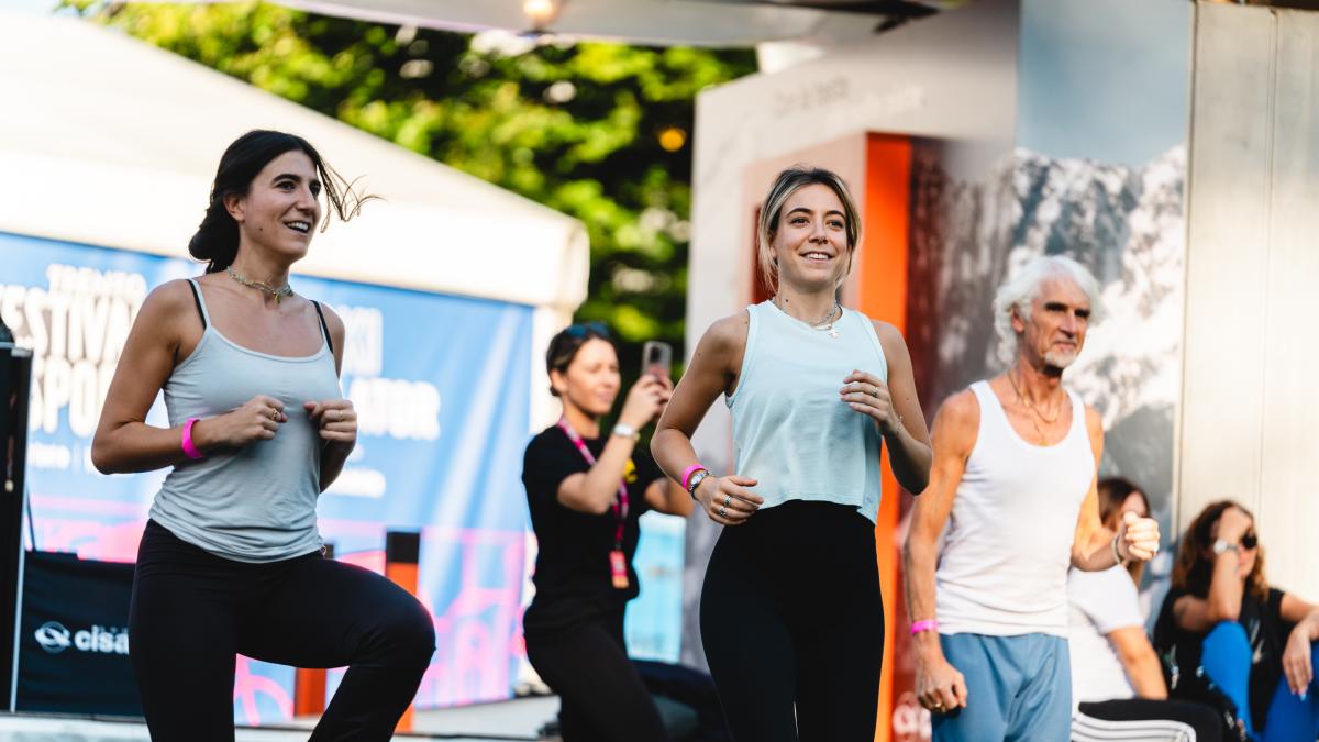 Active Zone: camminata, workout e respirazione nell’ultima giornata al Festival dello Sport