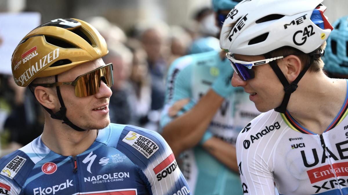 Pogacar Evenepoel, storia di un duello impari tra due fenomeni Pogacar Evenepoel, storia di un duello impari tra due fenomeni