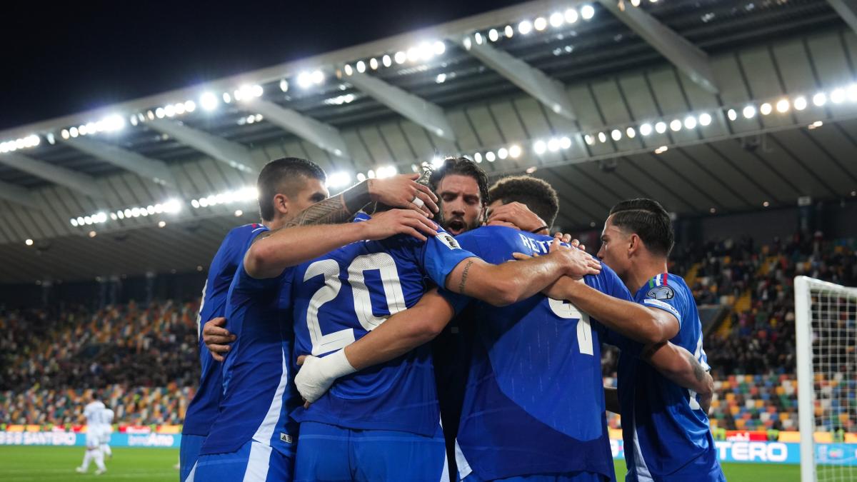 FINALE Italia-Israele 3-0, doppio Retegui e Mancini: Azzurri qualificati ai playoff