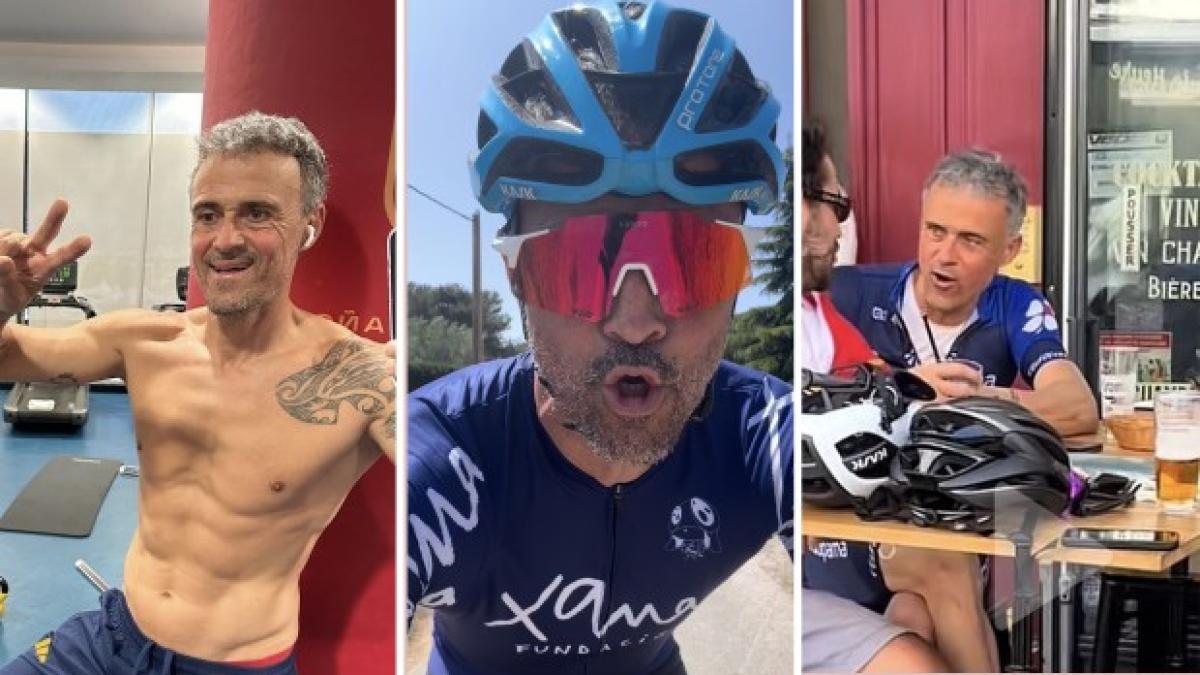 Esercizi, dieta, bici... ma anche birretta con gli amici: la routine manicale di Luis Enrique Esercizi, dieta, bici... ma anche birretta con gli amici: la routine manicale di Luis Enrique