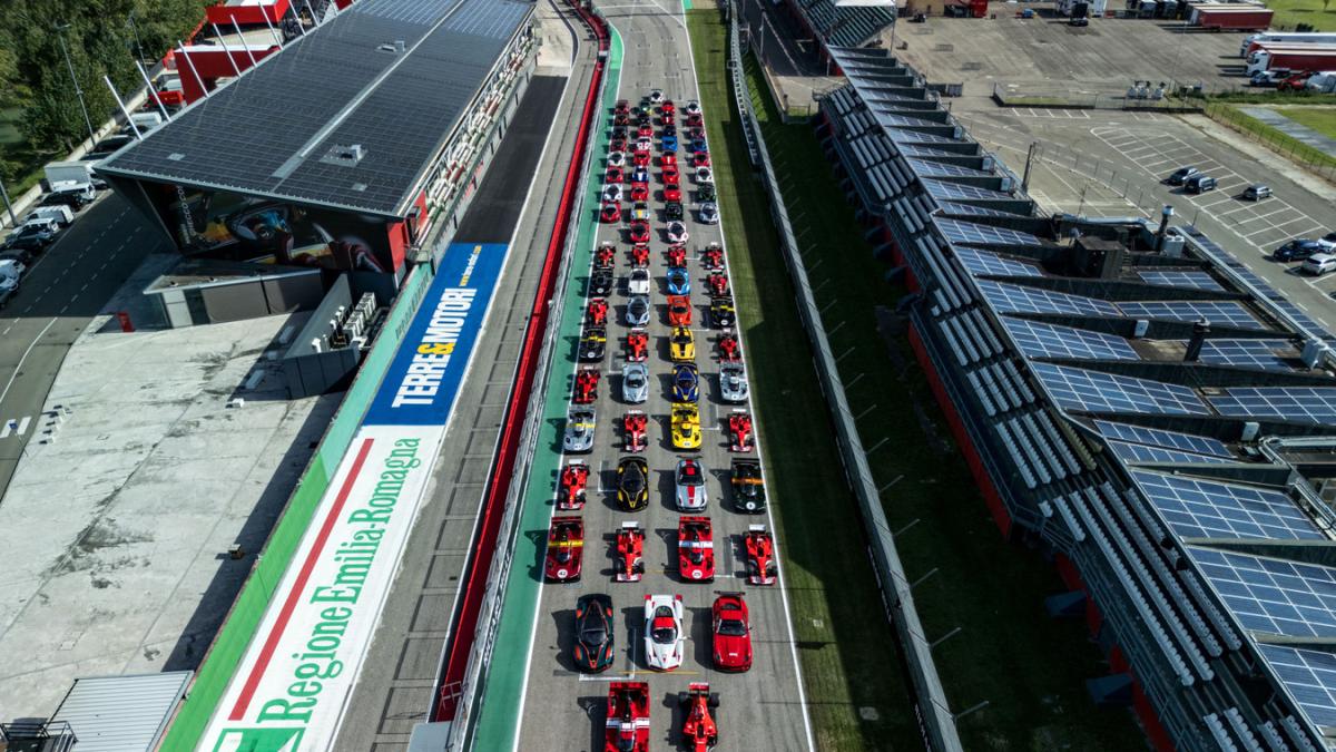 Finali Mondiali Ferrari: ecco tutte le auto che scenderanno in pista