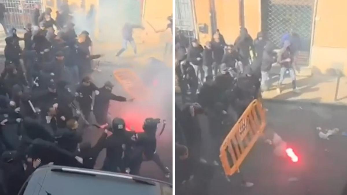 Tre mesi senza trasferte per i tifosi di Pisa e Verona dopo gli scontri dell Tre mesi senza trasferte per i tifosi di Pisa e Verona dopo gli scontri dell