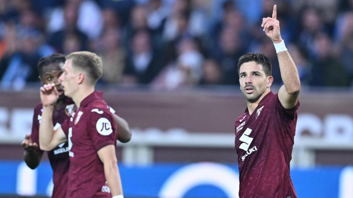 Simeone, il gol dell Simeone, il gol dell