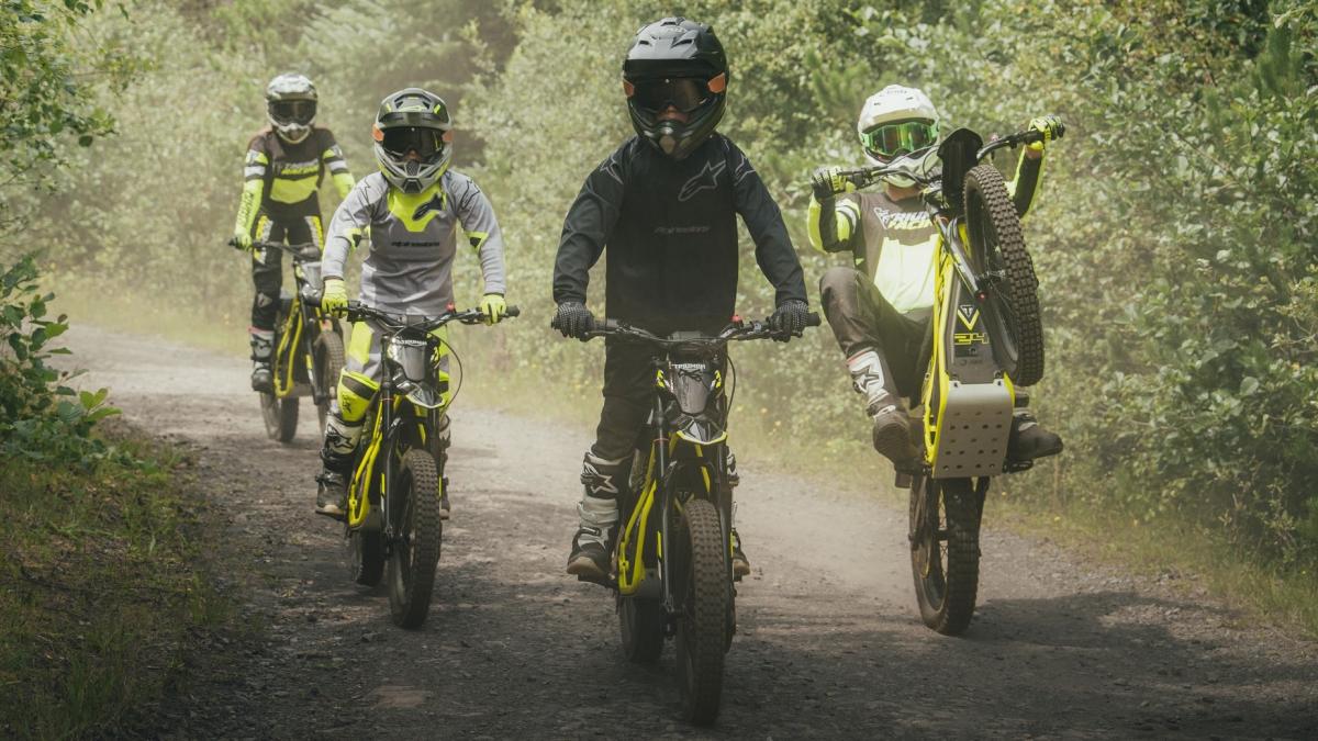 Triumph lancia la gamma offroad elettrica Txp per i più giovani Triumph lancia la gamma offroad elettrica Txp per i più giovani