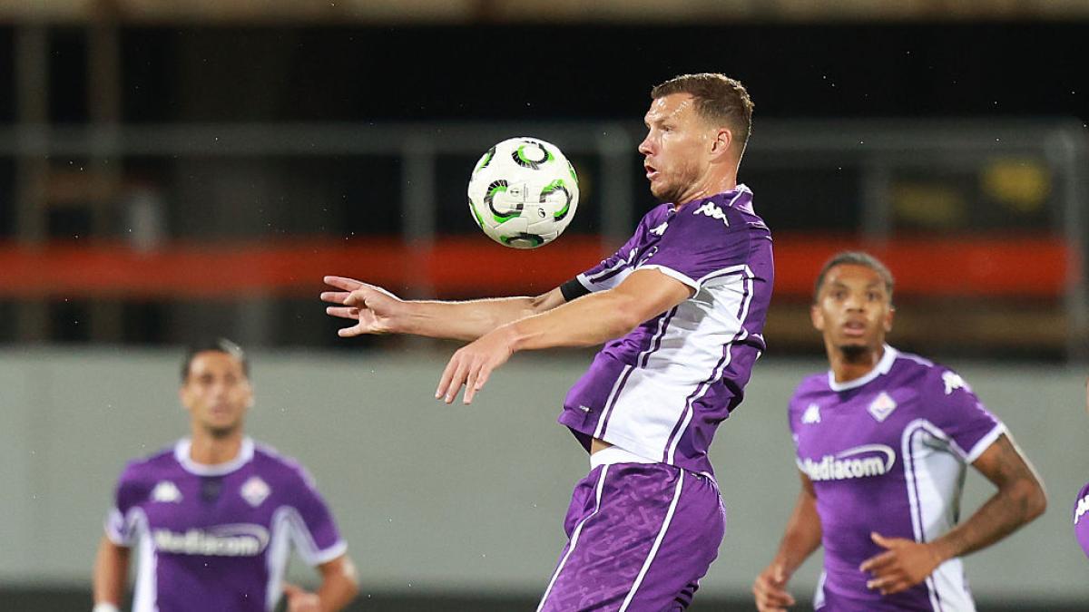 Fiorentina-Lecce, le formazioni ufficiali: Dzeko affianca Kean, Di Francesco con Stulic e Morente