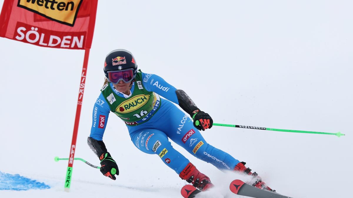 Gigante di Soelden: Goggia fuori nella prima manche, guida Scheib. Si rivede Shiffrin