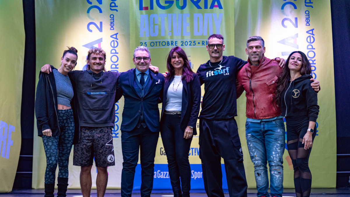 Liguria Active Day 2025: una giornata tra mare, lezioni coi campioni e cultura dello sport Liguria Active Day 2025: una giornata tra mare, lezioni coi campioni e cultura dello sport