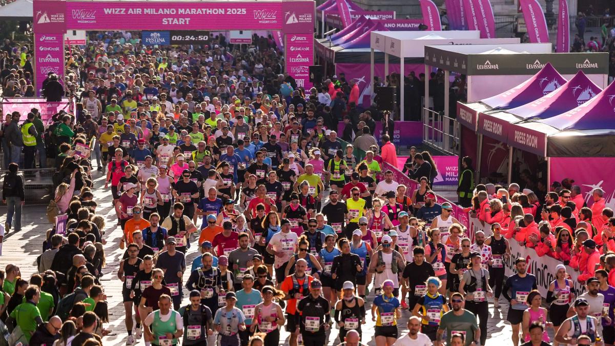Wizz Air Milano Marathon: una nuova partenza e già 5000 iscritti a 6 mesi dall’evento Wizz Air Milano Marathon: una nuova partenza e già 5000 iscritti a 6 mesi dall’evento