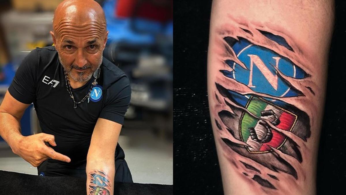 Spalletti ha un tatuaggio scomodo? Non è l'unico: da Di Canio a Pioli, tutti i casi