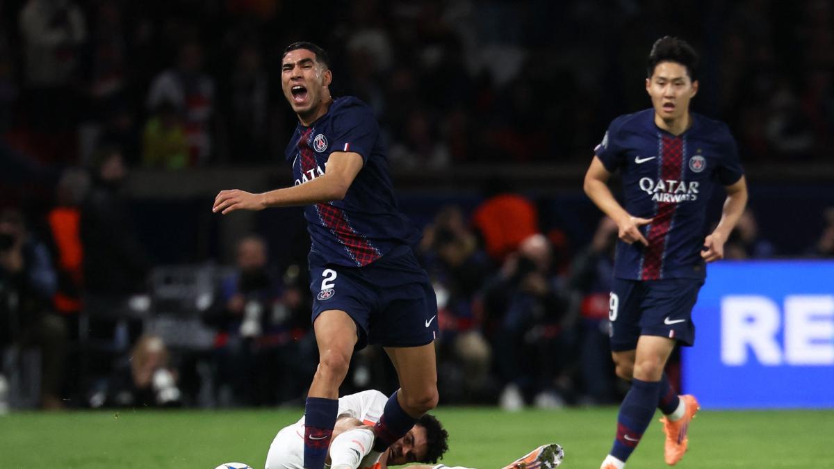 Diaz, entrata folle su Hakimi: l'ex Inter esce in lacrime, si teme un lungo stop