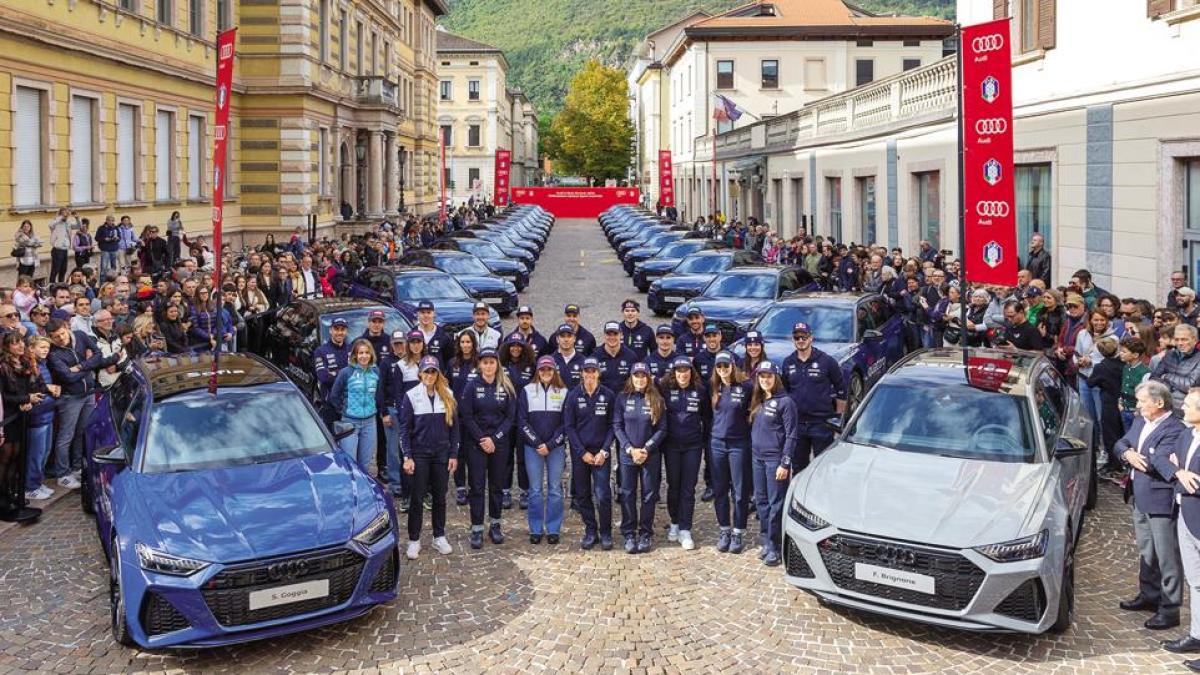 Ibrido plug in ed elettrico per i campioni. Audi e Fisi, tra sci e mobilità