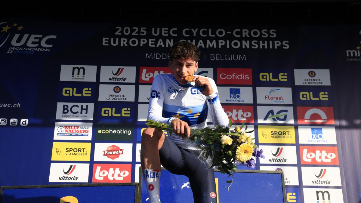 Europei ciclocross, brilla l’Italia dei giovani: Agostinacchio d’oro negli Under 23