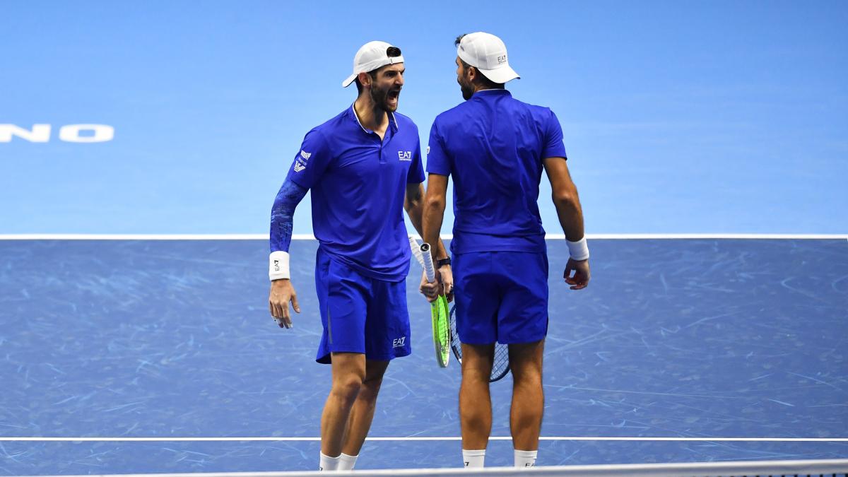 live atp finals bollelli vavassori 3 3 nell ultimo match del girone