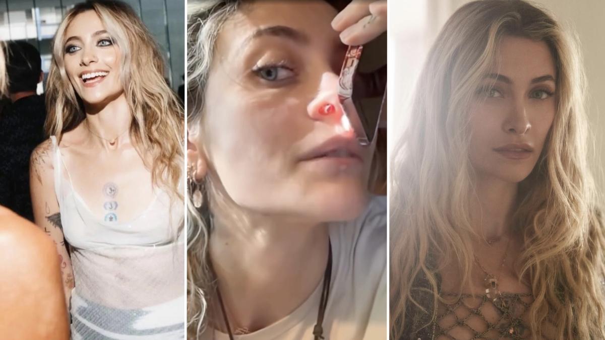 Paris Jackson: la foto shock del setto nasale perforato dalle droghe