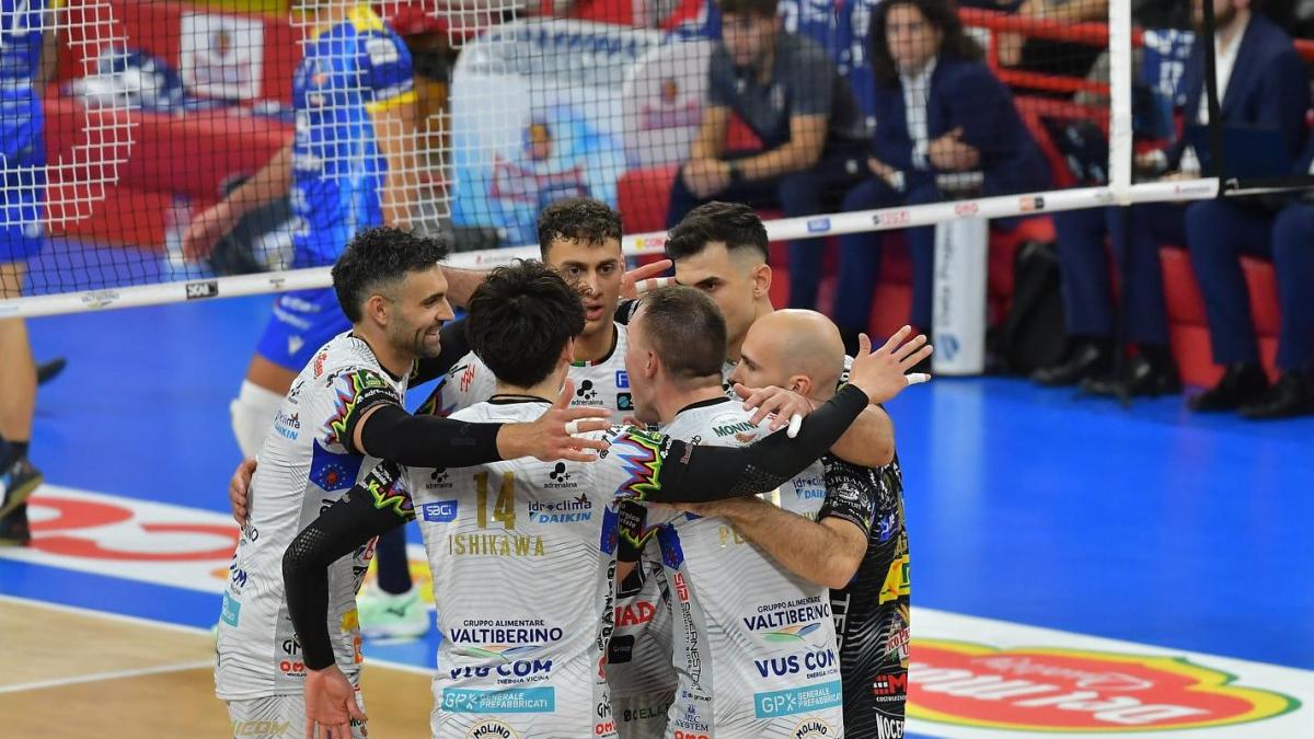 Superlega, tutto facile per Perugia contro Cuneo: 3 0 e primato consolidato