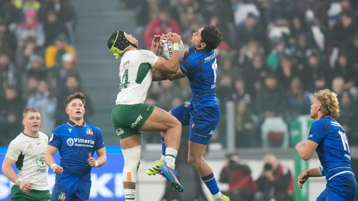 italia occasione buttata spaventa un sudafrica in 14 ma a torino passano gli springboks