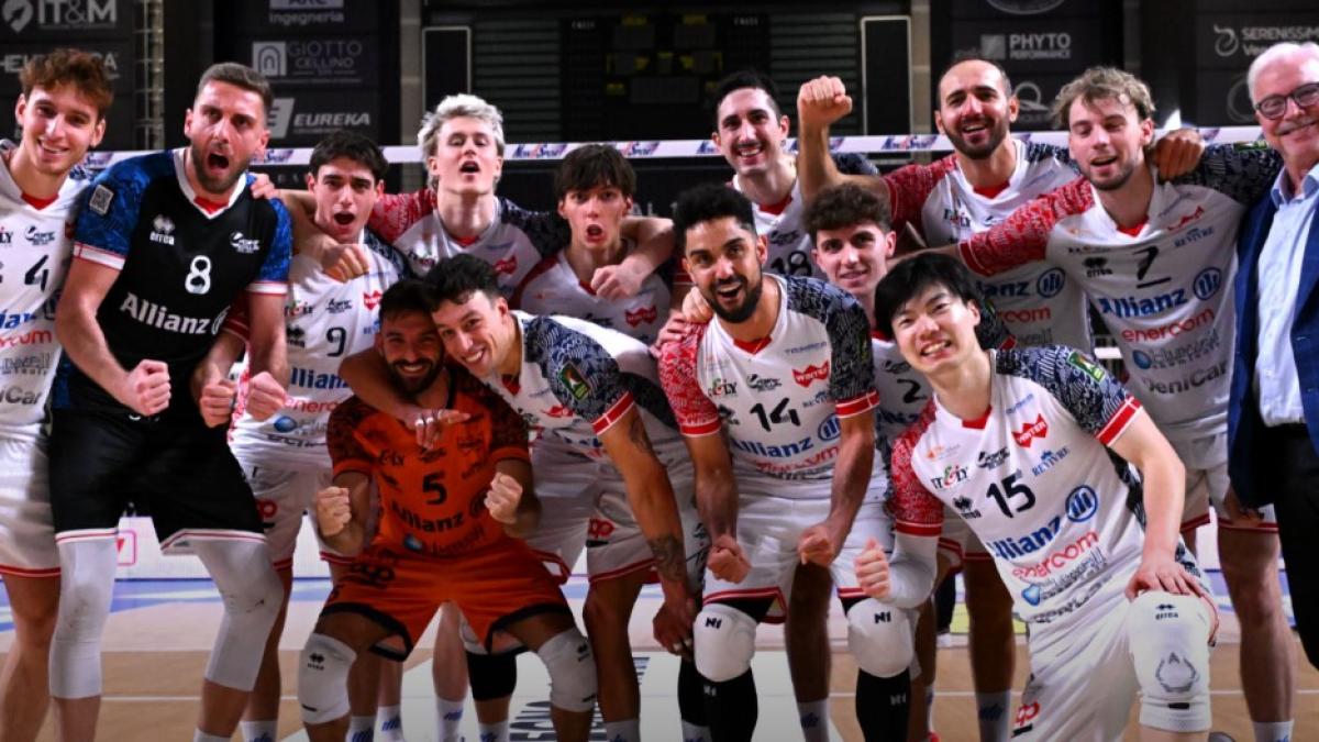 Superlega, l'Allianz vince a Padova ma che fatica: passa al tie-break dopo essere stata avanti di 2 set