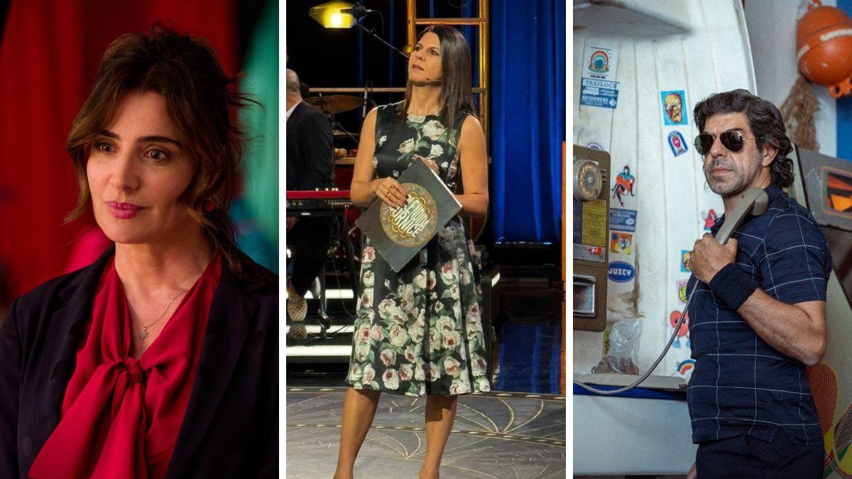 Splendida Cornice, Pierfrancesco Favino e Luisa Ranieri stasera da Geppi Cucciari