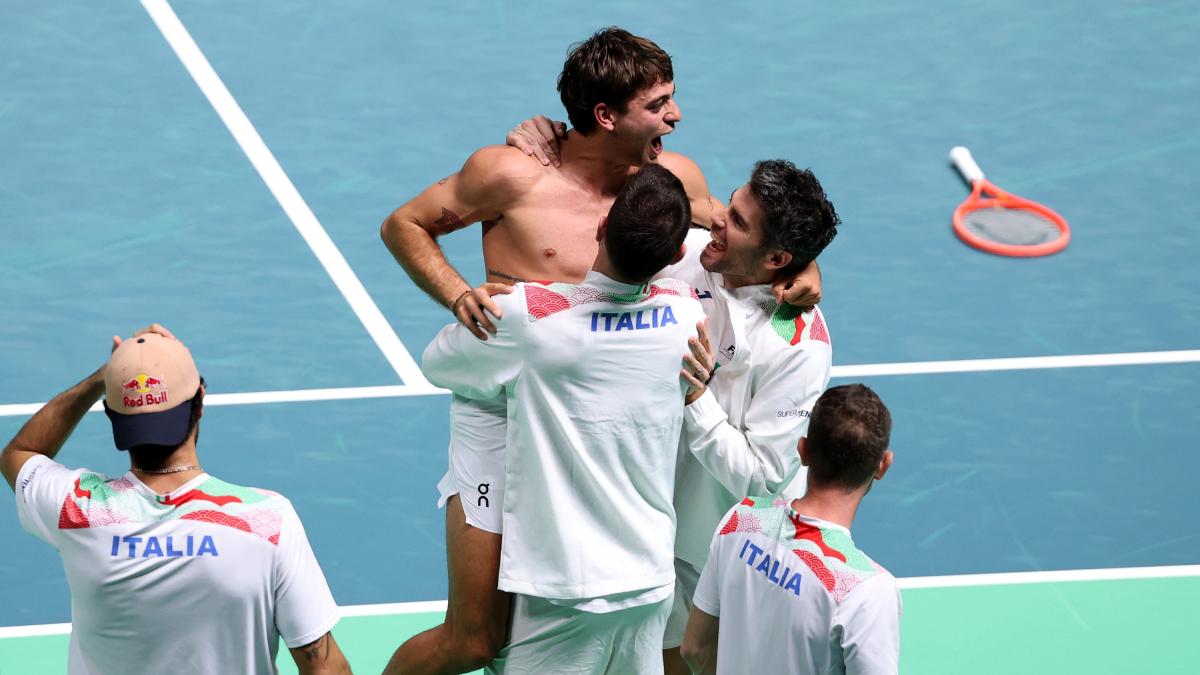 bertolucci cobolli 232 grande anche sul cemento in davis una vittoria che segner224 la sua carriera