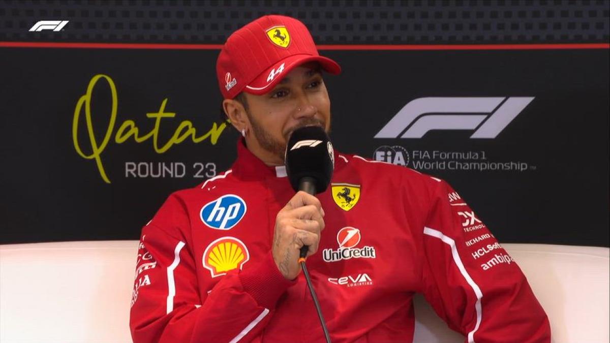 Hamilton fuori in Q1, poi in conferenza dice ... nove parole. Leclerc furioso con Sainz
