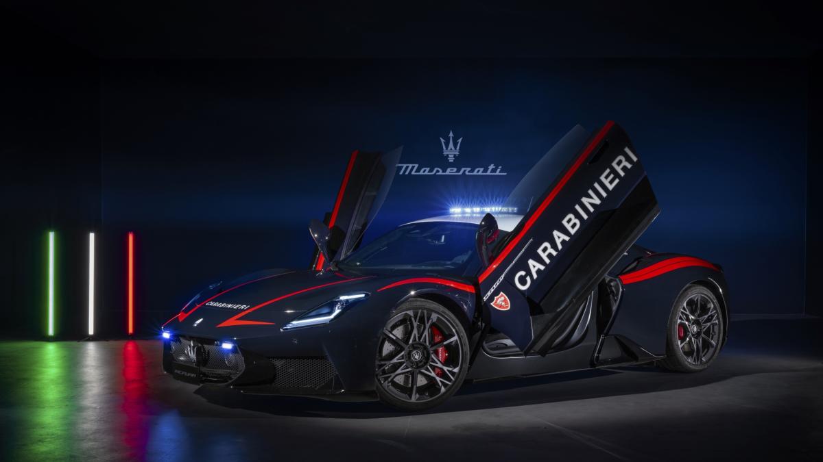 Le supercar della Polizia nel mondo: Ferrari, Lamborghini, Maserati