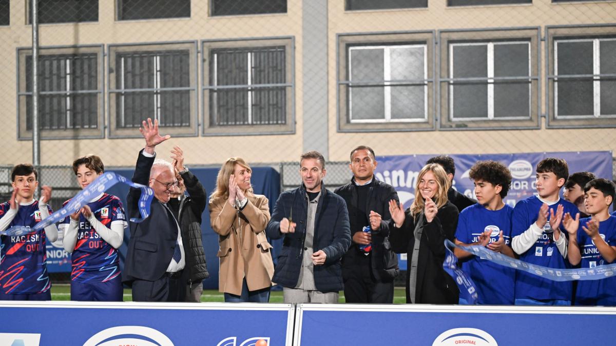 Del Piero e Ledesma al via del trofeo degli oratori organizzato dalla Lega Serie A