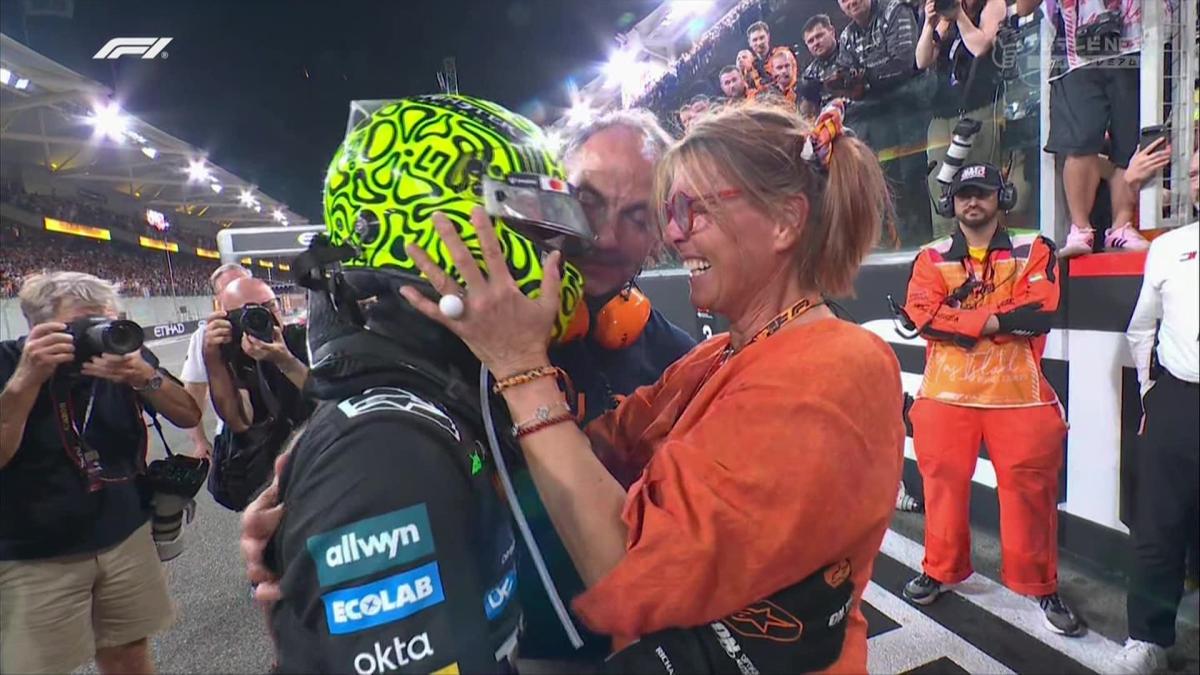 La mamma di Norris e quell