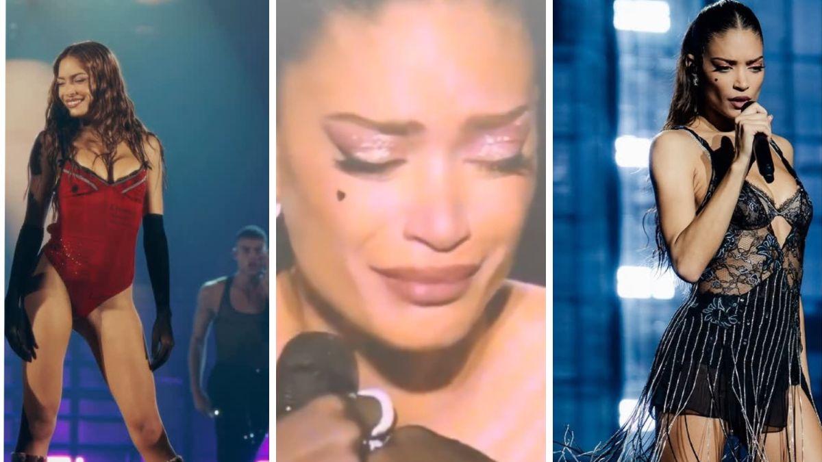 elodie si ferma l annuncio in lacrime all ultimo concerto torno nel 2027