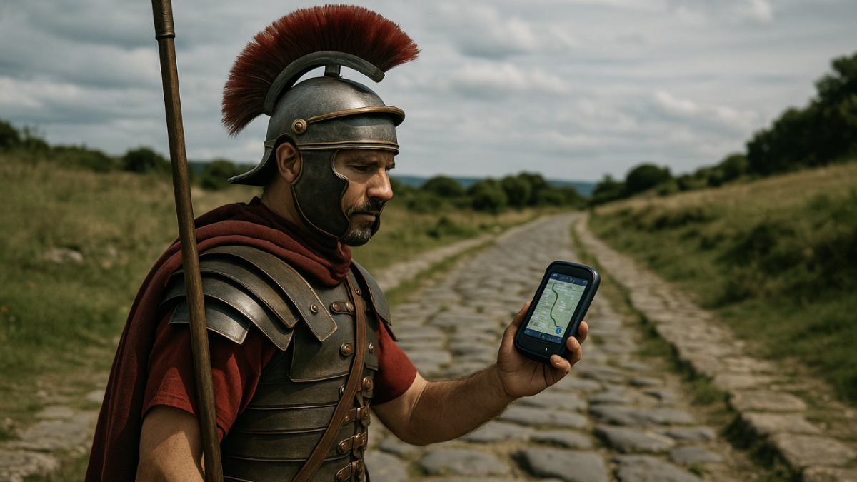 Itiner-e, il navigatore sulle tracce delle vie romane che parla in latino