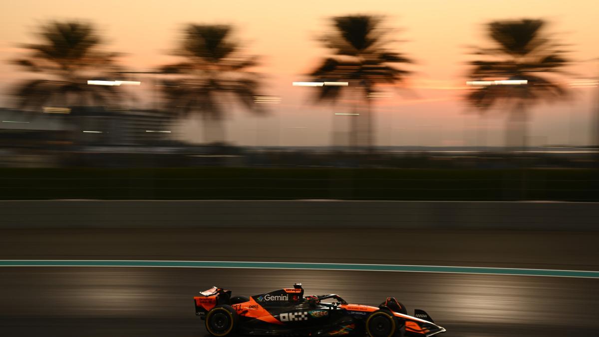 Test post stagionali ad Abu Dhabi: Hadjar debutta in Red Bull, Norris col casco oro. Assente Max