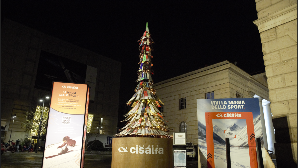 Cisalfa Sport e il Comune di Milano si uniscono per l'iniziativa "Il Natale degli alberi"