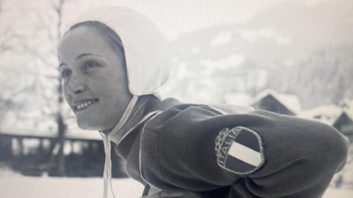 Giuliana, classe e coraggio: la prima "graziosa discesista" dello sci italiano