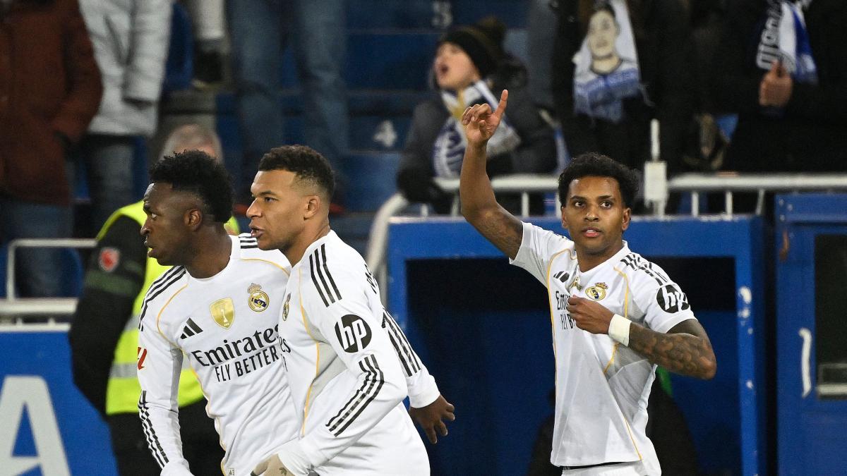 Decide Rodrygo: il Real batte l'Alaves e si riporta a -4 dal Barca. E Xabi Alonso respira