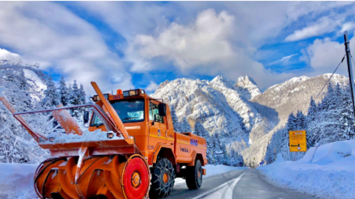 Piano neve Anas, mezzi e personale per la sicurezza in inverno
