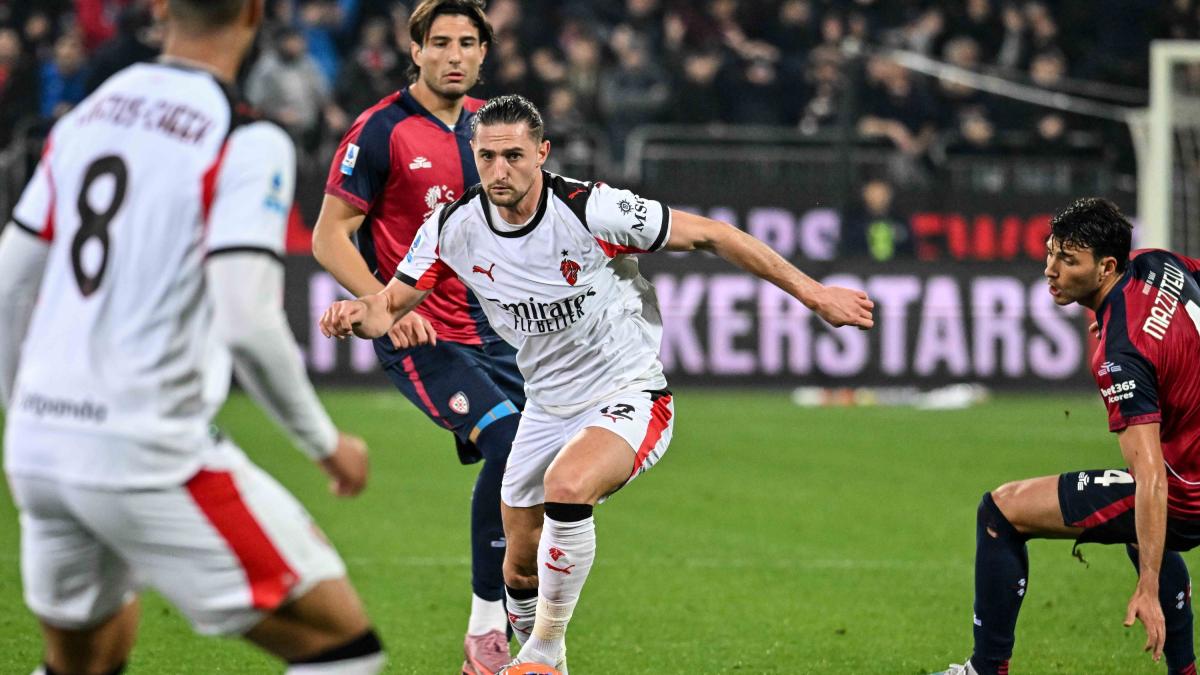 Cagliari-Milan, le pagelle: Rabiot vero leader, 7,5. Zappa, errore decisivo: 5