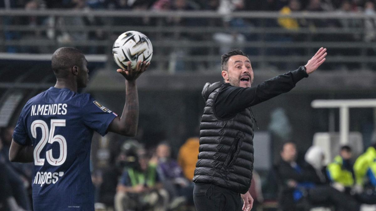 Le critiche, il ko col Psg... E alla fine De Zerbi scoppiò in lacrime: "Non m'era mai successo"