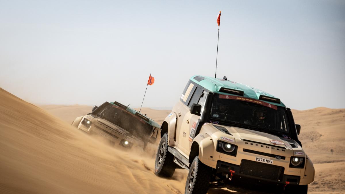 Defender: la sfida della Dakar con un'auto derivata dalla serie