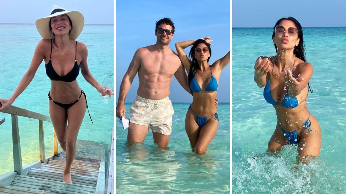 Nicole Scherzinger alle Maldive col fidanzato Thom Evans: a 47 anni è più sexy che mai