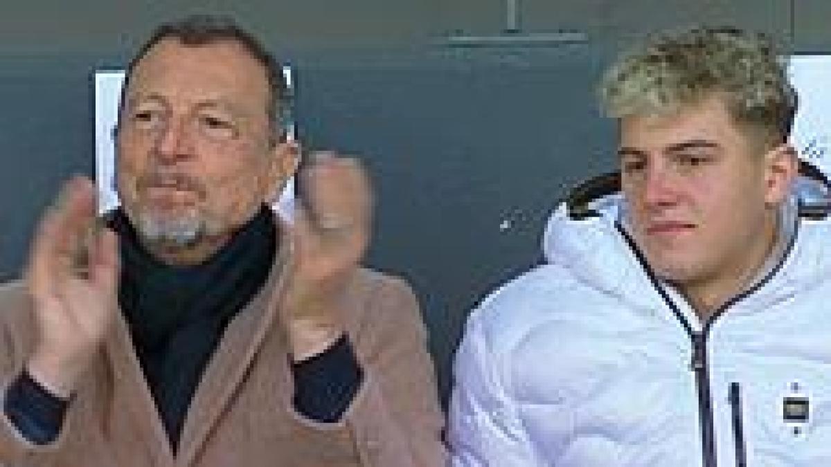 Amadeus, derby in tribuna con il figlio José, portiere delle giovanili friulane